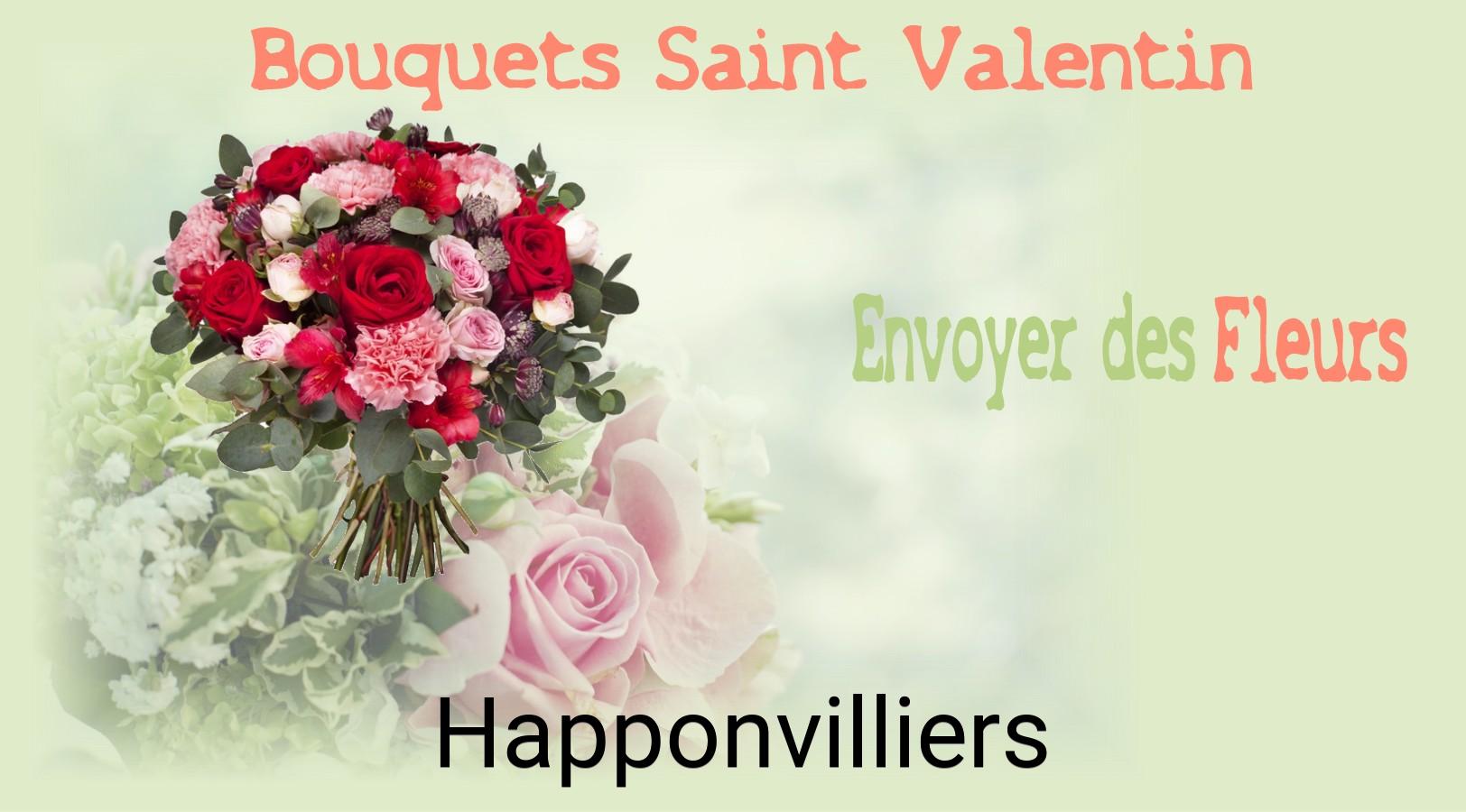Roses de Saint-Valentin livrées à Happonvilliers